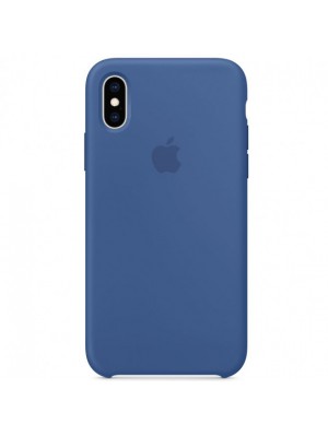 Чохол Apple Silicone Case 1: 1 iPhone X / XS Delft Blue ( 15 )