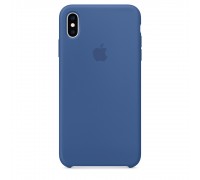 Чохол Apple Silicone Case 1:1 iPhone XS Max Delft Blue (15)