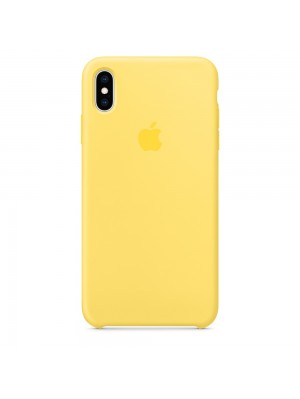 Чохол Apple Silicone Case 1:1 iPhone XS Max Canary Yellow (16)