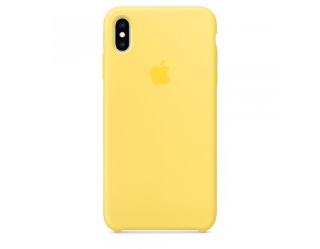 Чохол Apple Silicone Case 1:1 iPhone XS Max Canary Yellow (16)