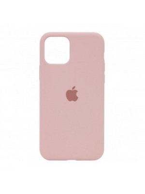 Чехол Silicone Case Full Cover iPhone 12/12 Pro Copy Pink Sand (19)