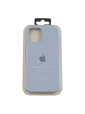 Чехол Silicone Case Full Cover iPhone 12/12 Pro Copy Lilac (5)