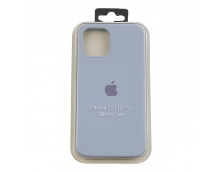 Чехол Silicone Case Full Cover iPhone 12/12 Pro Copy Lilac (5)