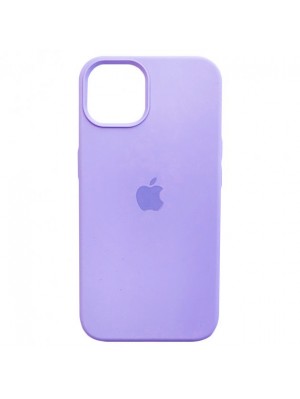 Чехол Silicone Case Full Cover iPhone 12/12 Pro Copy Elegant Purple (39)