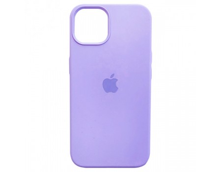 Чехол Silicone Case Full Cover iPhone 12/12 Pro Copy Elegant Purple (39)