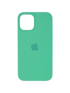 Чехол Silicone Case Full Cover iPhone 12/12 Pro Copy Spearmint (47)