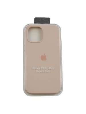 Чехол Silicone Case Full Cover iPhone 12 Pro Max Copy Pink Sand (19)