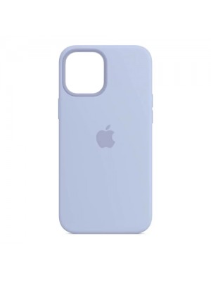 Чехол Silicone Case Full Cover iPhone 12 Pro Max Copy Lilac (5)