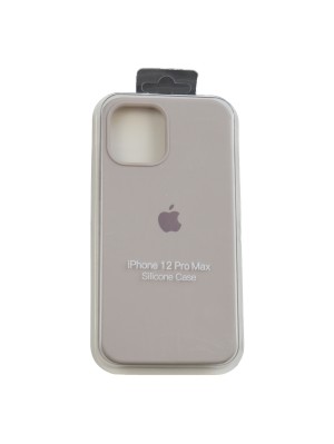 Чехол Silicone Case Full Cover iPhone 12 Pro Max Copy Lavender (7)