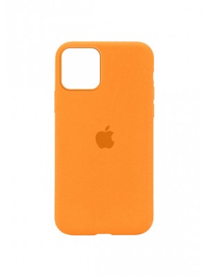 Чехол Silicone Case Full Cover iPhone 12 Pro Max Copy Papaya (49)