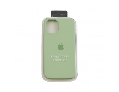 Чехол Silicone Case Full Cover iPhone 12 mini Copy Mint (1)