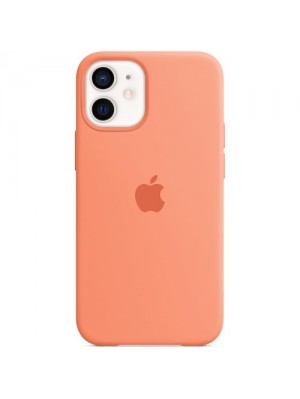 Чехол Silicone Case Full Cover iPhone 12 mini Copy Flamingo (27)