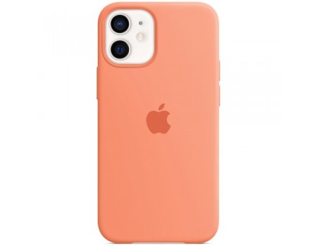 Чехол Silicone Case Full Cover iPhone 12 mini Copy Flamingo (27)