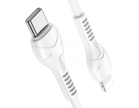 Кабель Hoco X55 Trendy PD charging data cable for Lightning White