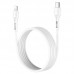 Кабель Hoco X55 Trendy PD charging data cable for Lightning White