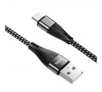 Кабель Hoco X57 Blessing charging data cable for Micro Black