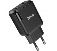 МЗП Hoco N7 Speedy dual port charger ( EU ) Black