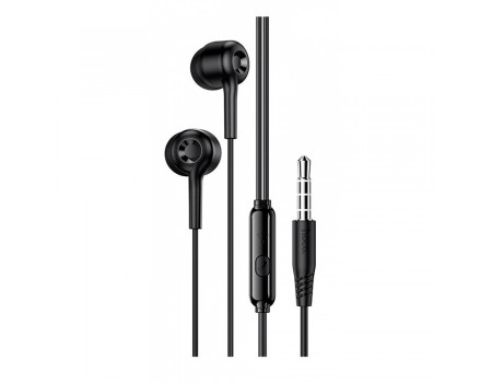 Навушники Hoco M82 La musique universal earphones with mic Black