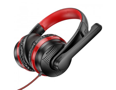 Навушники Hoco W103 Magic tour gaming headphones Red