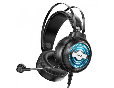 Навушники Hoco W101 Streamer gaming headphones Black