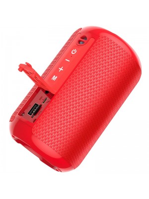 Портативна Bluetooth-колонка Hoco HC1 Trendy sound sports wireless speaker Red