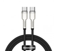 Кабель Baseus Cafule Series Metal Data Cable Type-C to Type-C 100W 1m Black
