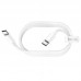 Кабель Hoco X51 High-power 100W charging data cable Type-C to Type-C (L-2M) White