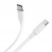 Кабель Hoco X51 High-power 100W charging data cable Type-C to Type-C (L-2M) White