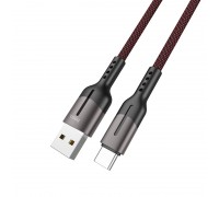Кабель Hoco U68 Type-C 5A Gusto flash charging data cable Black
