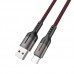 Кабель Hoco U68 Type-C 5A Gusto flash charging data cable Black