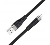Кабель Hoco X53 Angel silicone charging data cable for Lightning Black