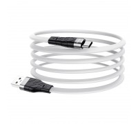 Кабель Hoco X53 Angel silicone charging data cable for Type-C White