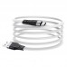 Кабель Hoco X53 Angel silicone charging data cable for Type-C White