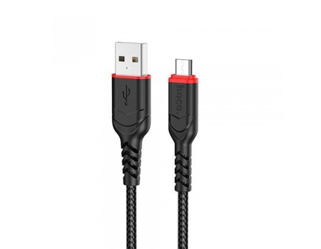 Кабель Hoco X59 Victory charging data cable for Micro Black