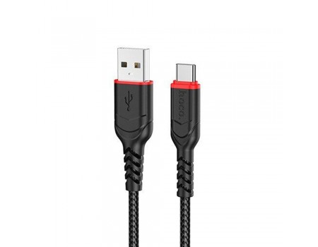 Кабель Hoco X59 Victory charging data cable for Type-C Black