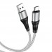 Кабель Hoco X50 Excellent charging data cable for Micro Gray