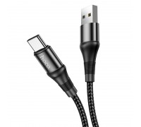 Кабель Hoco X50 Excellent charging data cable for Type-C Black