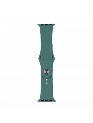 Ремешок Silicone Apple Watch 38/40/41 mm Pine Green (55) (57)