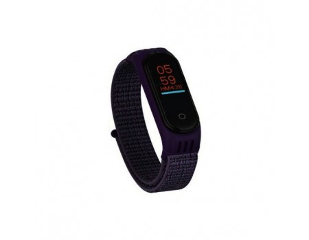 Ремешок Nylon Mi Band 5/6 Deep Violet (19)