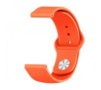 Ремінець Silicone 20 mm Watch Active / Galaxy S4 42 mm / Gear S2 / Xiaomi Amazfit Orange