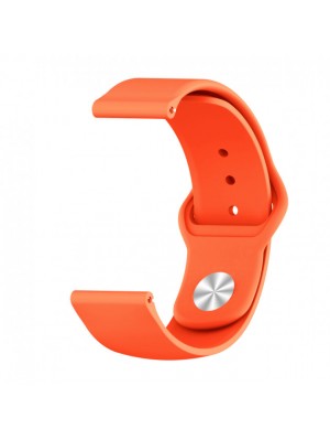 Ремешок Silicone 20 mm Watch Active/Galaxy S4 42 mm/Gear S2/Xiaomi Amazfit Orange