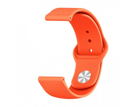 Ремешок Silicone 20 mm Watch Active/Galaxy S4 42 mm/Gear S2/Xiaomi Amazfit Orange