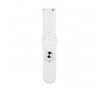 Ремінець Silicone 20 mm Watch Active / Galaxy S4 42 mm / Gear S2 / Xiaomi Amazfit White