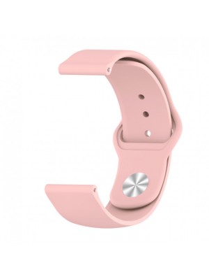 Ремешок Silicone 20 mm Watch Active/Galaxy S4 42 mm/Gear S2/Xiaomi Amazfit Pink Light