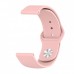 Ремешок Silicone 20 mm Watch Active/Galaxy S4 42 mm/Gear S2/Xiaomi Amazfit Pink Light