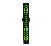 Ремінець Nike Sport 20 mm Watch Active / Galaxy S4 42 mm / Gear S2 / Xiaomi Amazfit Black / Volt