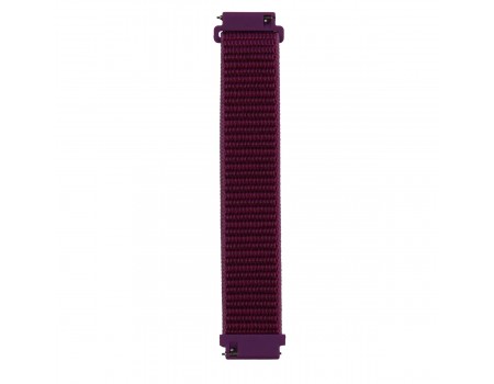 Ремешок Nylon 20 mm Watch Active/Galaxy S4 42 mm/Gear S2/Xiaomi Amazfit Purple