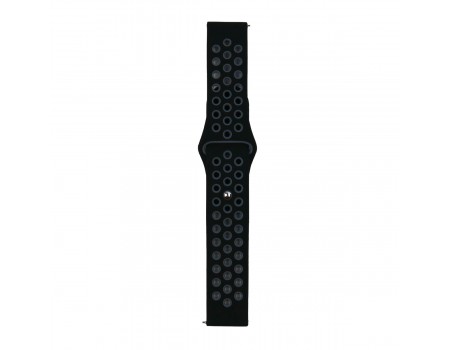 Ремешок Nike Sport 20 mm Watch Active/Galaxy S4 42 mm/Gear S2/Xiaomi Amazfit Black/Cool Gray