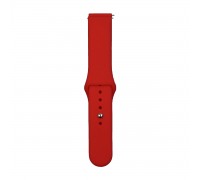 Ремешок Silicone 20 mm Watch Active/Galaxy S4 42 mm/Gear S2/Xiaomi Amazfit Red