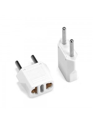 Переходник сетевой 2 Pin EU Plug Adapter ep0130 White